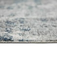 thumbnail image 4 of 5' x 8' Blue and Gray Abstract Power Loom Area Rug, 4 of 10