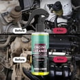 thumbnail image 4 of Engine Cleaner Spray, Car Engines Machine Cleaning Agent, 100ml Fast-acting Auto Motor Detailing Foaming Cleaner, for Car, Motorcycle, Boat Heavy Duty Metal & Plastic Oil Remover & Degreaser Spray, 4 of 10