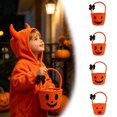 thumbnail image 7 of AJKHSAHDFJ Halloween Halloween Candy Holder Trick-or-Treat or Knitted Pumpkin Candy Box for Holiday Decor and Gifts,C, 7 of 7