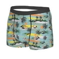 thumbnail image 2 of Daiia Hawaiian Style Men's Underwear Boxer Briefs, Cotton Stretch Moisture-Wicking Underwear-XX-Large, 2 of 9
