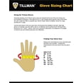 thumbnail image 3 of Guantes de invierno Tillman 1450 Split de piel de vacuno, forrados, color marrón, 3 of 3