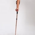 thumbnail image 2 of Qarigey Las muletas para caminar de aleación de aluminio mejoraron la estabilidad muletas cómodas de soporte para caminar Ayudas para vestirse con gancho de botón, 2 of 6