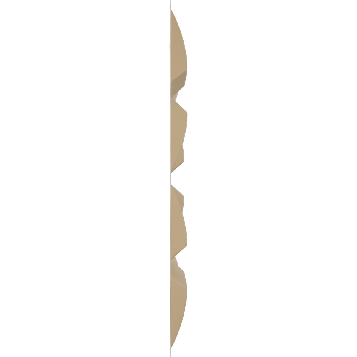 Ekena Millwork 19 5/8"W x 19 5/8"H Robin EnduraWall Decorative 3D Wall Panel, UltraCover Satin Smokey Beige (12-Pack for 32.04 Sq. Ft.)