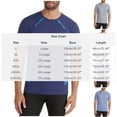 thumbnail image 3 of Men's Cooling Running Shirts Anti Odor Moisture Wicking Breathable Workout Athletic Short Sleeve Lightweight Gym Tee Big and Tall Size XL-5XL Dark Blue, 3 of 5