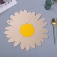 thumbnail image 3 of Flmtop 1PC Silicone Table Mat Waterproof Heat-Resistant Non-slip Table Placemat Cute Dining Table Protection Pad Suitable for Cooking Baking Kitchen Counter Table, 3 of 10