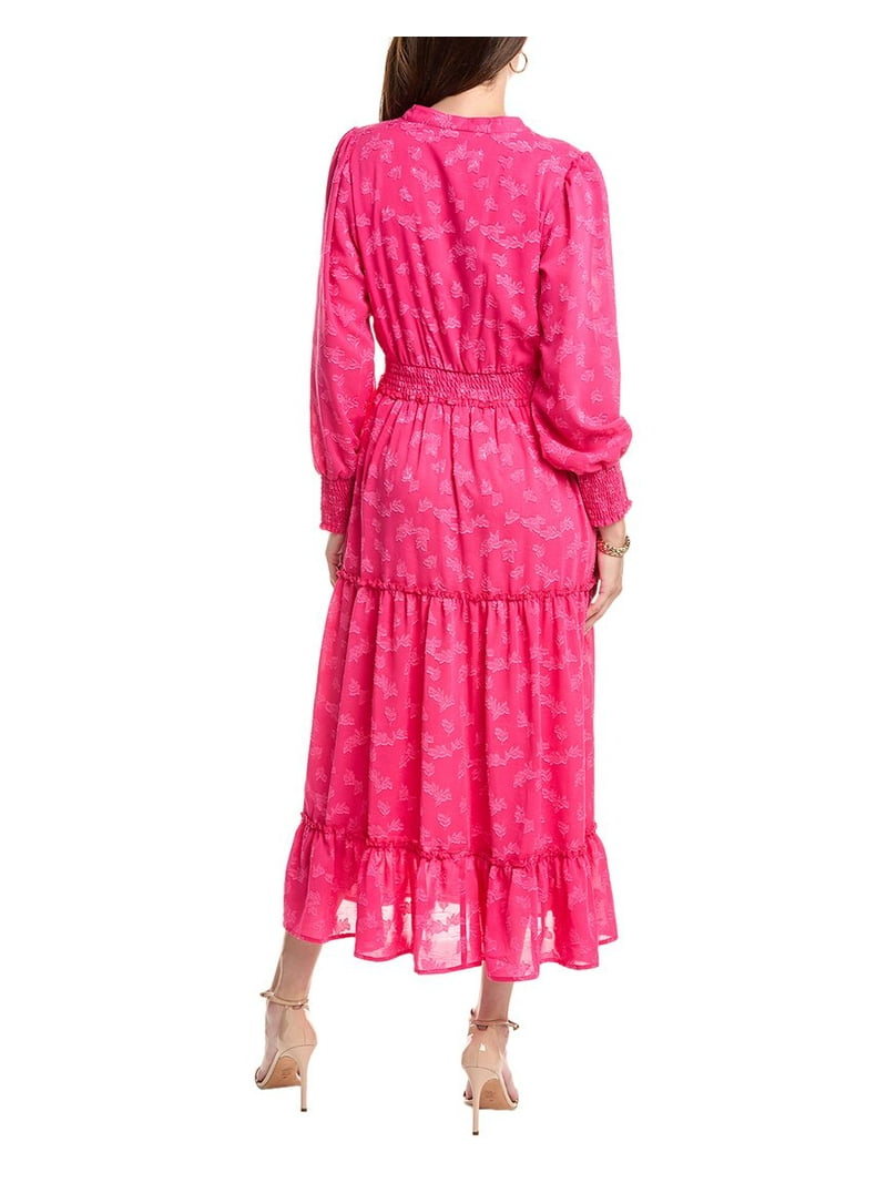 chinese dress ladies Tahari Pink Lace Overlay Dress Size 12 – Ernest Grace