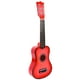 thumbnail image 1 of Guitarra acústica de 21 pulgadas, tamaño pequeño, portátil, de madera para niños (rosa), 1 of 7