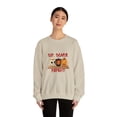 thumbnail image 3 of Sip, Scare, Repeat! Coffee Lover Unisex Heavy Blend™ Crewneck Sweatshirt, 3 of 7