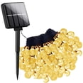 thumbnail image 3 of Guirnalda de luces solares Globe 8 modos IP65 impermeable LED automático para exteriores 9,5 m, 3 of 10