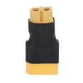 thumbnail image 1 of Fugacal XT90 Male To XT60 Female Connector Adapter,XT90 Male To XT60 Female Adapter,XT90 Male To XT60 Female Connector Professional XT90 To XT60 RC Converter For RC Lipo Battery, 1 of 8