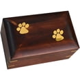 thumbnail image 3 of Urna de madera para mascotas, urna para cenizas de perros o gatos, recuerdo conmemorativo para dueños de mascotas, 3 of 7
