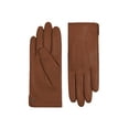thumbnail image 2 of Kessler "CARLA" premium lambskin womens leather glove - fleece lining, for cold weather, size 7.5, tobacco, 2 of 8