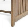 thumbnail image 4 of GDF Studio Navan Outdoor Acacia Wood Coffee Table, Gray, 4 of 9
