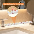 thumbnail image 3 of Cinta de sellado impermeable autoadhesiva para inodoro, tira de sellador para bañera, cinta de sellado de 1.5 pulgadas x 10.5 pies, Fruta, 3 of 7