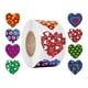 thumbnail image 5 of Pegatinas de Corazón Zulema 500 Uds Rollo Autoadhesivo 8 Patrones Multicolor 15 Pulgadas, 5 of 8