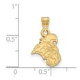thumbnail image 2 of Real 10kt Yellow Goldy LogoArt Coastal Carolina University Small Pendant; for Adults and Teens; for Women and Men, 2 of 2