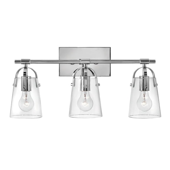 Hinkley Lighting - Foster - 3 Light Bath Vanity in Transitional Style - 22.75