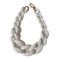 thumbnail image 1 of Collar de hombre Sonducket AP014455-06 Gargantilla de moda de resina y plástico Blanco, 1 of 6
