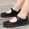 thumbnail image 6 of CHICVOMEY Flats for Women Breathable Mesh Mary Jane Shoes for Women Casual & Work Walking Mary Jane Flats, 6 of 9