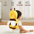 thumbnail image 3 of Mochila protectora para la cabeza del bebé MINOCHI Yellow Bee, 3 of 9