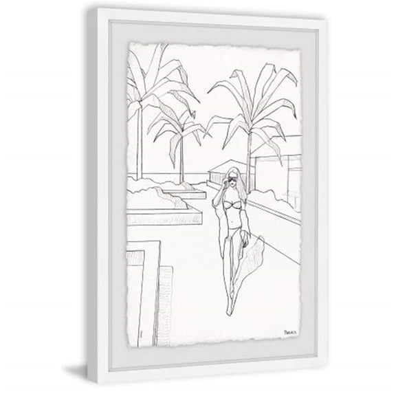 Way to Chill Framed Painting Print
