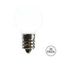 thumbnail image 2 of Vickerman G30 Pure White Ceramic LED Replacement Bulb E12 .96W, 2 of 2