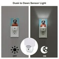 thumbnail image 3 of Xecao Cool Dog In Hoodie for Night Light - a Wall-mounted LED Fixture with A Dusk-to-dawn Sensor, Ideal for Bedrooms, Bathrooms, Hallways, and Kitchens-UK, 3 of 7