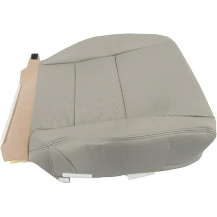 EPOTOOR Driver Seat Bottom Perforated Gray Leather Cover Replacement for Acura RDX 2007 2008 2009 2010 2011 2012, Grey