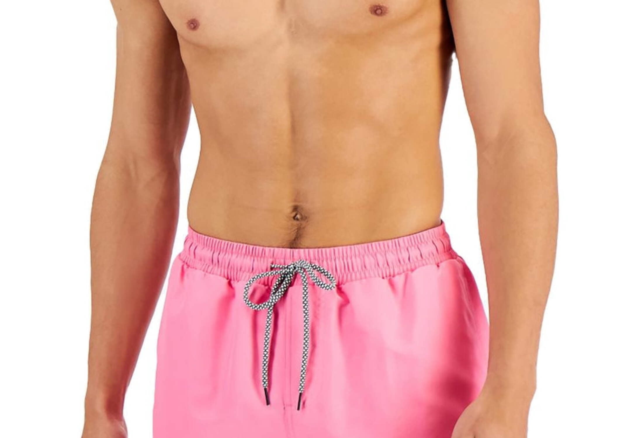 INC Mens Quick Dry 5" Inseam Swim Trunks