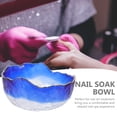 thumbnail image 2 of Cuenco de vidrio para remojar uñas, cuenco para remojar uñas de mano, suministros de manicura, 2 of 8