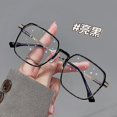 thumbnail image 1 of -1.0 -1.5 -2.0 -2.5 -3.0 -3.5 Myopia Glasses for Women and Men with Prescription Optical Black -3, 1 of 1