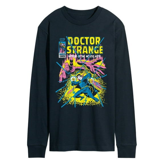 Marvel - Dr. Strange Comic - Men's Long Sleeve Graphic T-Shirt