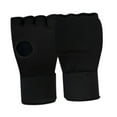 thumbnail image 2 of Guantes interiores de boxeo para niños, guantes de medio , equipo elástico, guantes de Kickboxing, entrenamiento de perforación para ejercicio de Negro, 2 of 8