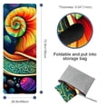 thumbnail image 4 of Snail Yoga Blanket with Storage Bag 72.8"x26.8" for Yoga, Pilates, Fitness - Yoga Towel, Yoga Mat Towel Included, 4 of 6