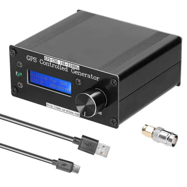Generador controlado por GPS de 10KH-220MHz Fuente de referencia ajustable de frecuencia de GPS CSC