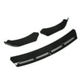 thumbnail image 2 of Front Spoiler, Front Bumper Lip Anti Scratch Stable Wear Resistant Universal  For Car Modification Black, 2 of 8