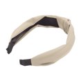 thumbnail image 5 of Unique Bargains Knotted Headband for Women Top Knot Head Bands Hair Fashion Hair Accessories Beige, 5 of 7