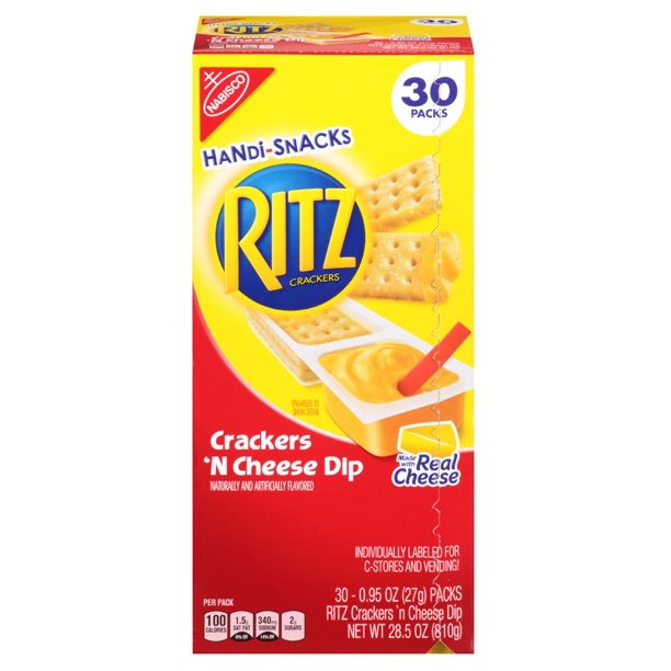 Product of Nabisco Crackers 'N Cheese Dip 30 Pk. 0.95 oz.