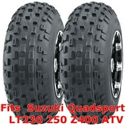 Suzuki Quadsport LT230 250 Z400 ATV 2 front 21x7-10 21x7x10 Knobby tires