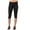 black, variant on ASICS Womens Silver Knee Compression Athletic Pants, Black, Medium