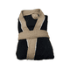 thumbnail image 2 of Bata de Baño Unisex Microfibra Football Negro / Kakhi, 2 of 4