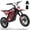 Red, variant on PESCROA Electric Dirt Bike with 15.5MPH Max Speed, E Dirt Bike with 165LBS Max Weight, Electric Bike, Electric Dirt Bike with 23.6 Miles Max Range, Electric Dirt Bike with 500W Motor
