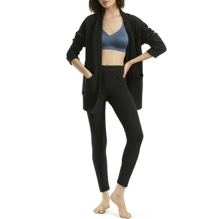 

DKNY Sleepwear Womens Work Hard Chill Hard Fleece Pajama Set Style-Y2022595
