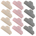 thumbnail image 1 of 12 piezas Clips para bolsas de plástico Clips de cierre de plástico Clips para alimentos Clips para bolsas Bolsas para almacenamiento de alimentos y refrigerios (beige/rosa/gris 10 cm) oso de fresa Electrónica, 1 of 5