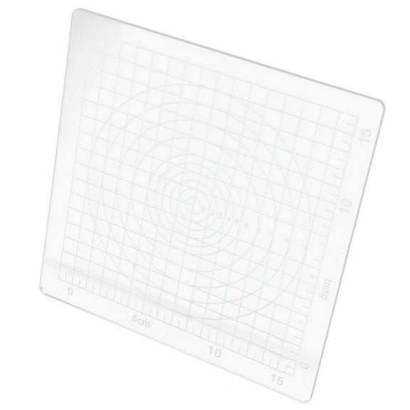 OUNONA  Pottery Clay Mat Wedging Board Epoxy Curing Pad Transparent