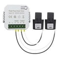 thumbnail image 1 of MYG Tuya Smart Life WIFI Energy Meter 80A with 2 Clamp Ct App kWh, 1 of 10