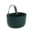 thumbnail image 3 of Huayishang Locker Shelf Household Plastic Storage Basket Bathroom Wall Hanging Toiletries Storage Basket Storage Basket Punch Storage Basket, Kitchen Essentials Clearance Sale Blue, 3 of 4