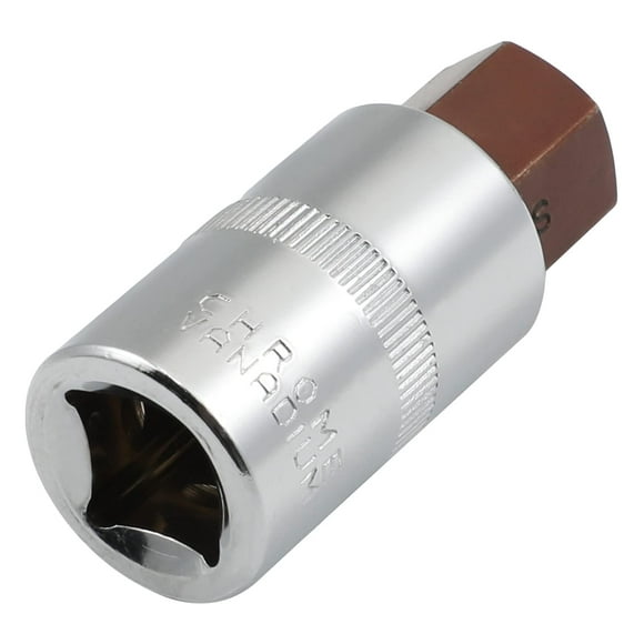 Utoolmart 1/2" Drive x 17mm Long Hex Bit Socket, Metric, S2 & Cr-V Steel 1Pcs