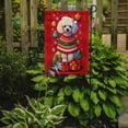 thumbnail image 2 of Poodle Holiday Christmas Garden Flag 11.25 in x 15.5 in, 2 of 5