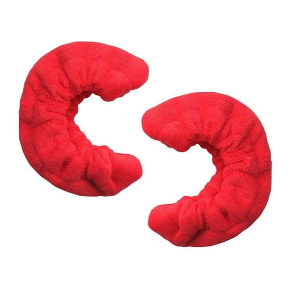 A&R Sports Ice Hockey / Figure Skate Terry Cloth Blade Cover Soaker Guards, Red